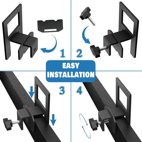 Heavy Duty Metal Mattress Holders For Bed Frame Anti Slip Slide Stops Lock Your Setup In Place With Thick Grip Build And Sturdy Steel installation steps.