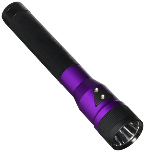 Purple LED Flashlight For Everyday Carry, Rugged Handheld Torch With Long Battery Life, Reliable Performance, Bang For Your Buck Value