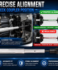 Pro Grade Engine Alignment Tool And Gimbal Bearing Installer Puller Set For Alpha Alpha 1 MR Bravo OMC Volvo MerCruiser