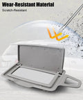 Left Front Sun Visor Vanity Mirror Cover for Mercedes Benz GLE GLC C E S Class 2012 2020 Replacement Grey Makeover Mirror