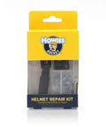 Built Tough Multi Sport Hockey Helmet Repair Kit With Screwdriver And Twenty Six Hardware Pieces To Fix Football Baseball And Softball Shells Snap Back In Action And Keep Dominating The Field, packaged in a clear box.