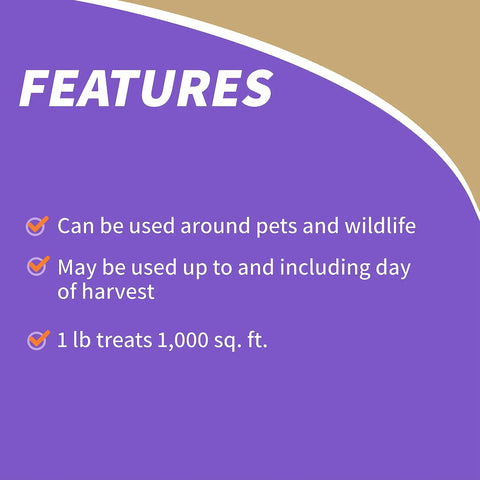 Features list for Captain Jack's Slug Magic Granules 3 Lbs Snail And Slug Killer For Organic Garden Use Pet Safe Formula