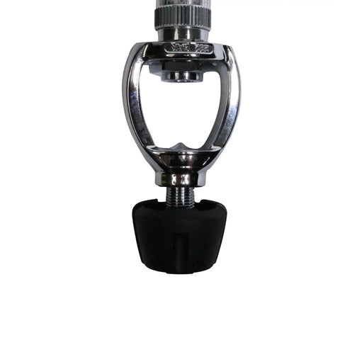 Yoke Valve Tank Pressure Checker For Scuba Diving Accurate 5000 PSI And 350 BAR Gauge Seven Inch Long And Two And A Quarter Inch Wide