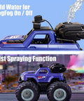 1 18 Scale RC Monster Truck For Kids With 4WD Drive Music Mist Spray And LED Lights featuring mist spraying function