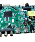 Smart TV Motherboard With WiFi 4 Core, 512MB RAM And 4GB ROM, Replacement Network Board With Remote, Compatible With Select Models, Restores Power On And Screen Display, Overvoltage Protection, Easy Install rear view