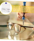 All In One DIY Eyeglass Repair Tools Kit With Nose Pad Screws And Maintenance Gear for quick fixes on eyewear