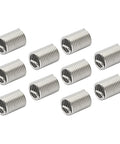 Heavy Duty 10 Piece Metric M8 1.25 Thread Repair Insert Kit 304 Stainless Steel Helical Coil Sleeks for rethreading.