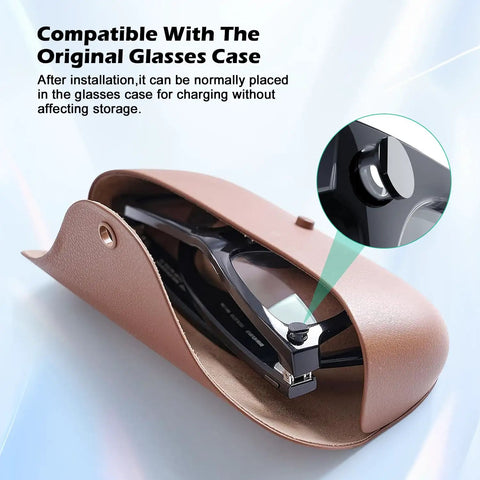 2 Pack LED Light Blocking Covers For Meta Smart Glasses in case, focus on fit with Wayfarer, Skyler, Headliner models.