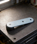 Side Mounted Door Pulley Wheel And Sagging Repair Kit For Wooden Sliders galvanized steel support roller on workbench.
