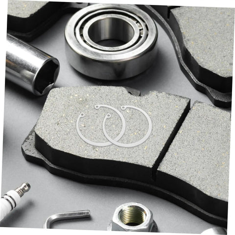 5 Piece Stainless Steel C Clip Retaining Ring Set For Pins Shafts And Studs Durable Internal Snap Ring Kit with tools