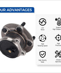Rear Wheel Hub Bearing Assembly With Encoder ABS Fits Mazda 6 2014 Through 2020 And Mazda CX5 2013 Through 2020