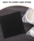 4 Pack High Resilience Polyurethane Foam Inserts For Packing Cushions And Tool Boxes Black Deformation Resistant Foam Inserts