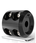 Bfxm Rubber Winch Cable Stopper With Allen Wrench For Cable Protection Reduce Damage To Bumper During Winch Operations High Quality Safety Gear Accessory in black with hardware detail.