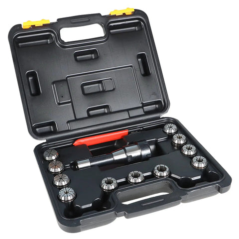 ER32 Collet Holder And Collet Set For CNC Milling And Engraving Machines, alloy steel build, in durable carrying case