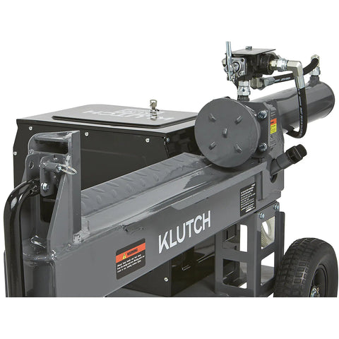 Heavy Duty 20 Ton Battery Powered Log Splitter With Brushless Motor And 57.6V KLiQ Pack For Quick Setup Smooth Rollin Wheels And Light Yet Hardcore Firewood Ripper Trail Ready Backyard Beast