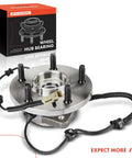 Pair Of Front Wheel Bearing And Hub Assemblies With ABS For Jeep Commander 2006 To 2010 And Grand Cherokee 2005 To 2010