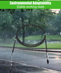 Replacement Throttle Cable For Honda HRX217 Series Lawn Mowers in rain, showing durability and sealed design.