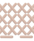 Fluted Wooden Dowel Pins Set Natural Hardwood Dowels One Quarter Inch By One And One Fifth Inch Beveled Ends Easy To Cut And Splinter Free