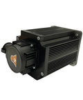 Straight Up Heavy Duty 3.8Kw Ac 220V Servo Motor And Driver Combo Cnc Control System Kit side view showcasing robust design.