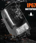 Smoked Tail Lights With Two Halogen Bulbs For Dodge Ram 2009 2018 1500 2500 3500 And 2019 2024 Ram 1500 Classic, IP67 waterproof