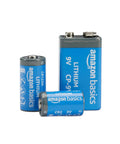3 lithium batteries including CR123A in a compact design, showcasing the 6 Pack Cr123a Lithium Batteries 3 Volt Non Rechargeable Cells With A Decade Long Leak Free Shelf Life Straight Up Ready For Flashlights Night Vision And Emergency Kits Now.