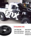 Traxxas 54T 0.8 32 Pitch Spur Gear Set for RC Slash Stampede 4x4 VXL Rally VXL alongside compatible RC truck model