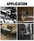 Two Pack Tough As Nails Stainless Steel Exhaust Band Clamps Sleeve For Butt Joint Pipes Fits 2.0 To 4.0 Inch Tubes in application