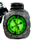 Waterproof Luminous Compass For Hiking And Camping With Precise Navigation And All Weather Durability, diver shown in the background