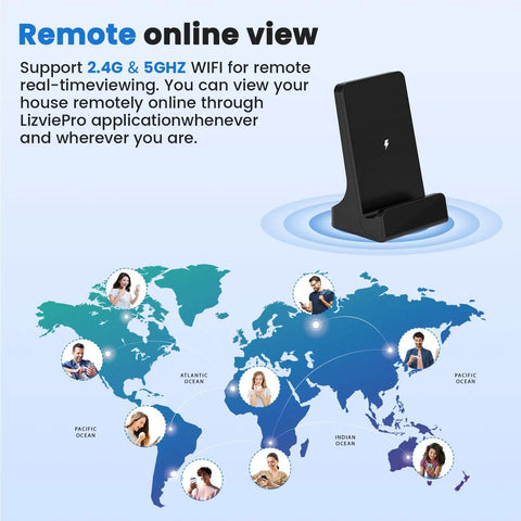 Stealth Mode Wireless Charger Packed With A Hidden 2K Spy Camera Featuring 160 Degree Wide Angle Viewing Smooth Night Vision with remote viewing app.