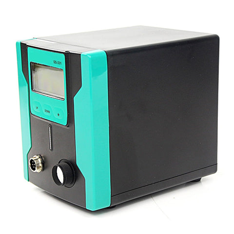Digital Desoldering Station With Solder Vacuum Gun LCD Temperature Control ESD Safe Vacuum Pump For Through Hole PCBs BGA Repair