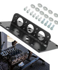 Killer LS Engine Lift Plate Forged From 6mm Alloy Steel Includes Full Hardware Set mounted on engine for motor hoisting.