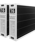 20x25x5 MERV 16 Activated Carbon Furnace Air Filter 2 Pack For Clean Indoor Air, Compatible With Lennox, side view