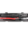 Beefy Half Inch Drive Deflecting Beam Torque Wrench With Audible Click Accurate 20 To 220 Ft Lbs in protective case
