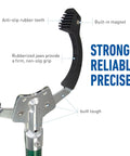 36 inch reacher grabber tool with ergonomic grip and built-in magnet for easy trash pickup and mobility aid.