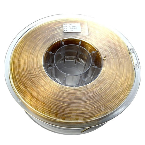 Top Shelf Amber PEI Polyetherimide 3D Printer Filament 1.75mm Spool Rock Solid High Strength Heat Resistant Engineering Plastic Built Different For Pro Builds One Kilogram