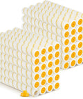 Top Tier 48 Pieces 18 Inches Paint Roller Covers Crafted With Plush Microfiber For A No Sweat Home Wall Project Heavy Duty Fast Drying Yellow 3 8 Nap Roll Cover Kit stacked in bulk.