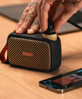 Ultra Portable 5W Smart Guitar Amp With Bluetooth Speaker Headphone Amp And Mobile App For Electric Acoustic Or Bass Guitars 33 Amps 43 Effects Custom Presets 50,000 ToneCloud Tones