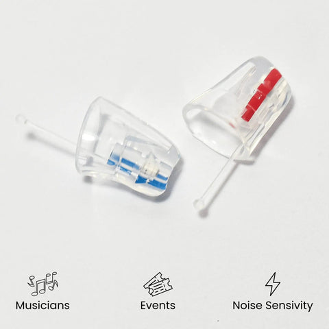 19dB Noise Reducing Earplugs For Musicians And Concert Goers High Fidelity Sound Protection Without Dulling The Vibe Small Size