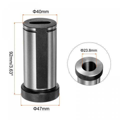 Drill Sleeve Adapter D40 To MT3 Morse Taper Reducing Adapter For CNC Lathe Milling Machines High Precision Tool Steel