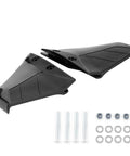 Outboard Hydrofoil Stabilizer Kit for Most Motors Up to 50 HP, 7.3 Inch Stabilizer with Bolt Nut, shown with hardware included.
