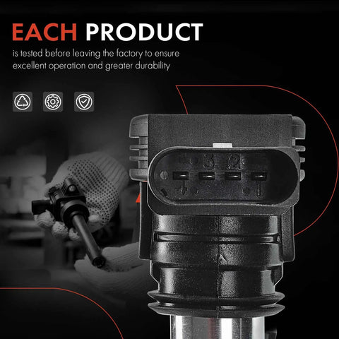 Ignition Coil Packs For Audi And Volkswagen Vehicles, Plug And Play, Compatible With A3 A4 A5 A6 Q3 TT Quattro Allroad, close-up
