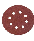 Ultimate 20 Pack Of 125mm Sanding Discs For Woodworking And Metal Grinding With Super Smooth 40 To 2000 Grit Levels For A Killer Polished Finish Every Time - red sanding disc with holes.