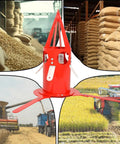 Beefy Big Bag Dispenser Unloader For Bulk Bags, Heavy Duty Feed Grain And Fertilizer, Rust Resistant Portable Unloader Tool For Farm, Warehouse And Home Use Red red steel bulk bag unloader