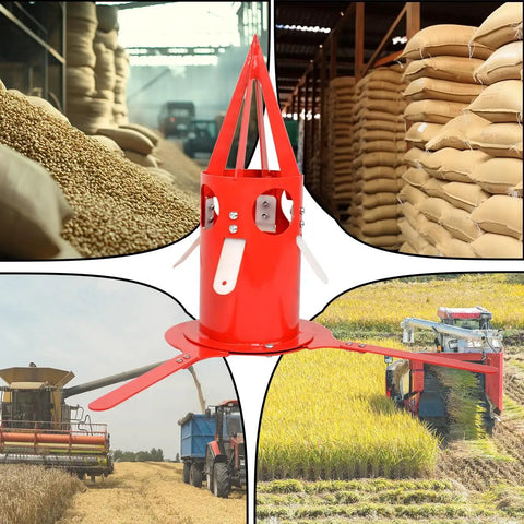 Beefy Big Bag Dispenser Unloader For Bulk Bags, Heavy Duty Feed Grain And Fertilizer, Rust Resistant Portable Unloader Tool For Farm, Warehouse And Home Use Red red steel bulk bag unloader