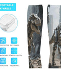 Stay Fly In The Heat Cooling Arm Sleeves For Sun Ray Blocking And Summer Workouts Engineered With Stretchy Ice Silk Material, showcasing robotic dinosaur design.