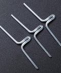 50 Pieces Metal Webbing Clips For Lawn Chairs And Patio Furniture Durable Silver Fasteners For Easy Webbing Lockdown On Sofa Chairs And Outdoor Seats 1.93 By 0.61 Inches