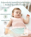 Supersoft Baby Sleep Sack 0.5 TOG Bamboo Viscose Lightweight Sleeping Bag For 6-15 Months Sage Color, Comfy Nighttime Cocoon