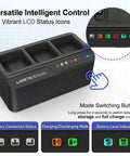 Mavic 3 Pro Three Channel 200W Fast Charging Hub for Batteries and Controller, LCD icons and mode switching button