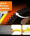 Lathe Spindle Lock Wedge For Atlas Craftsman 10 And 12 Inch Lathes shown installed with close-up of yellow wedge detail