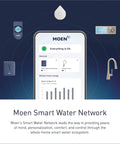 Illustration of a smart water network with connected devices including Smart Sump Pump Monitor With WiFi Alerts For Basement Water Alarm Sensor Real Time 24 7 Monitoring To Prevent Basement Flood Damage And Keep Your Home Dry displayed on a smartphone screen.